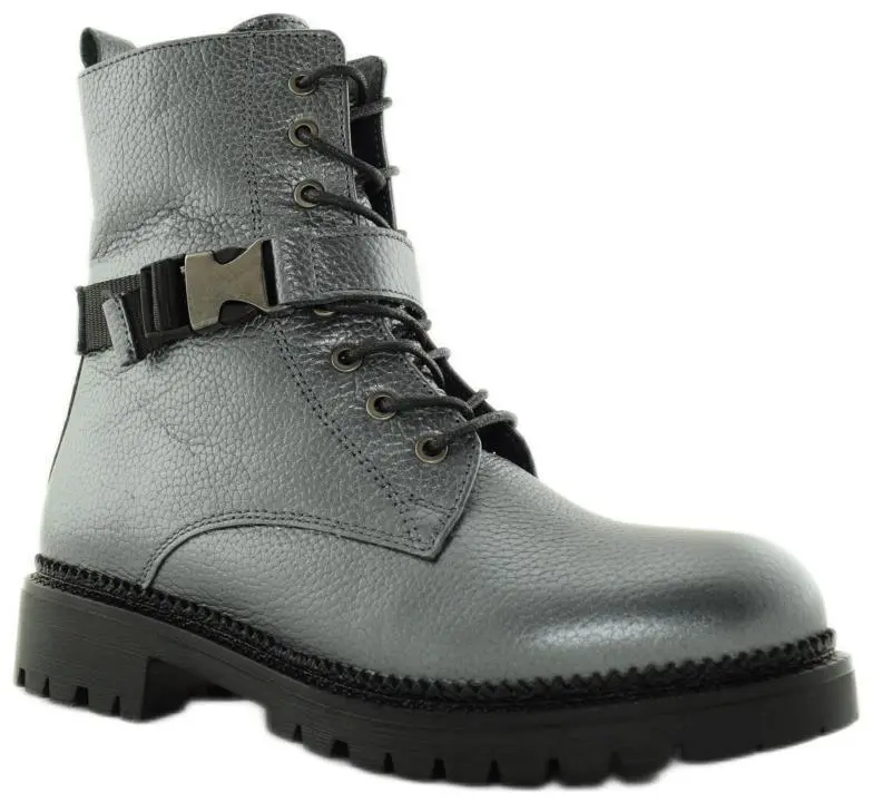 Купить 9722 (сереб.) Lady Liga Ботинки женские за 3 000 руб. в интернет-магазине Дом Обуви