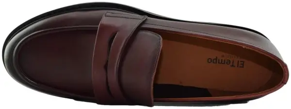 Купить CRS399_NQ47E-552L-D273_BORDO EL TEMPO Лоферы женские за 10 540 руб. в интернет-магазине Дом Обуви