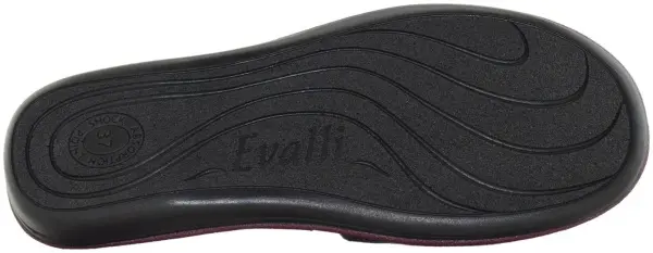 Купить 04-002 LILU Бордовый Evalli Home Тапочки женские за 2 500 руб. в интернет-магазине Дом Обуви