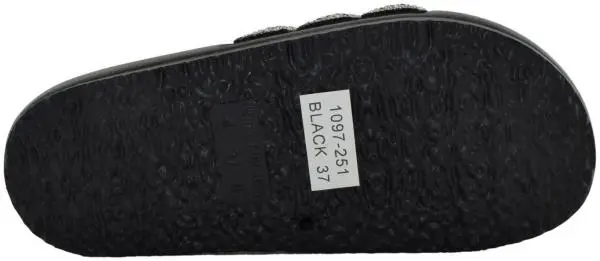 Купить 1097-251 black GlamForever Сланцы женские за 1 830 руб. в интернет-магазине Дом Обуви