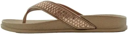 Купить 2058-251 brown GlamForever Сланцы женские за 1 700 руб. в интернет-магазине Дом Обуви