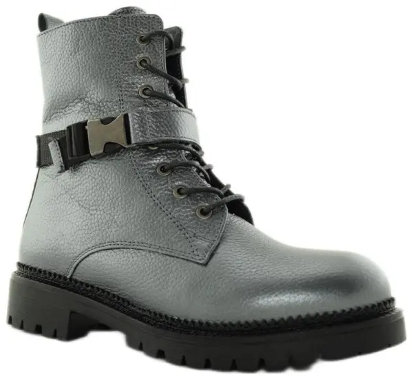 Купить 9722 (сереб.) Lady Liga Ботинки женские за 3 000 руб. в интернет-магазине Дом Обуви