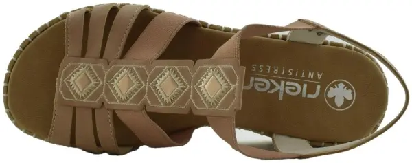 Купить V4554-31 RIEKER Босоножки женские за 4 730 руб. в интернет-магазине Дом Обуви